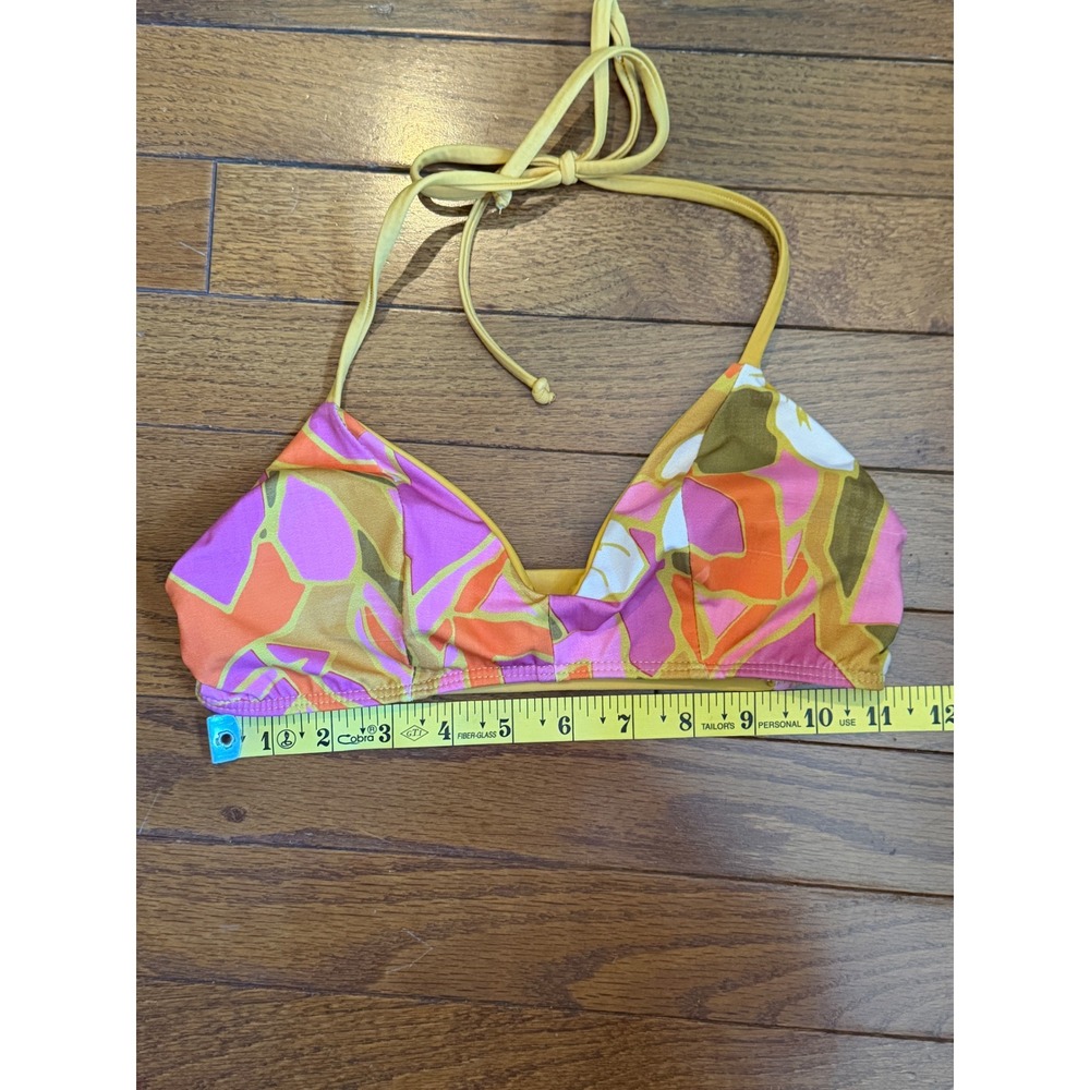 Seea | Soleil Bikini Set S Multicolor Floral High Waisted Two Piece Swimsuit - Picture 6 of 6